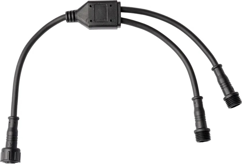 Lafayette® Y-kabel/ 2 batterier til 1 lampe