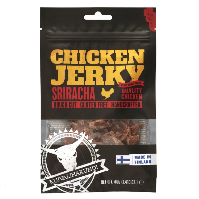 Chicken Jerky Sriracha 40g