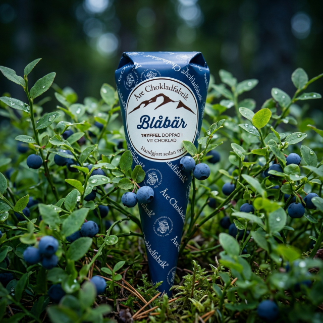 Åre Choklad - Blåbär Ganache