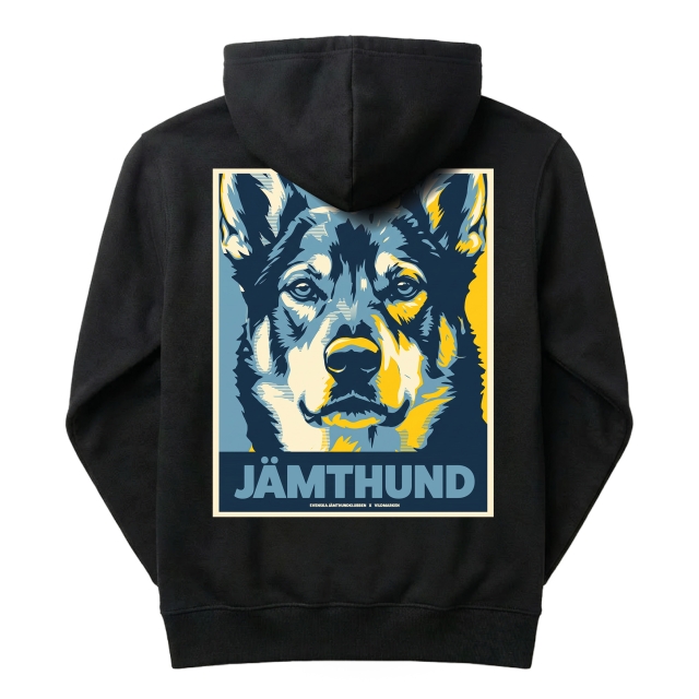 Jämthund in swedish colors