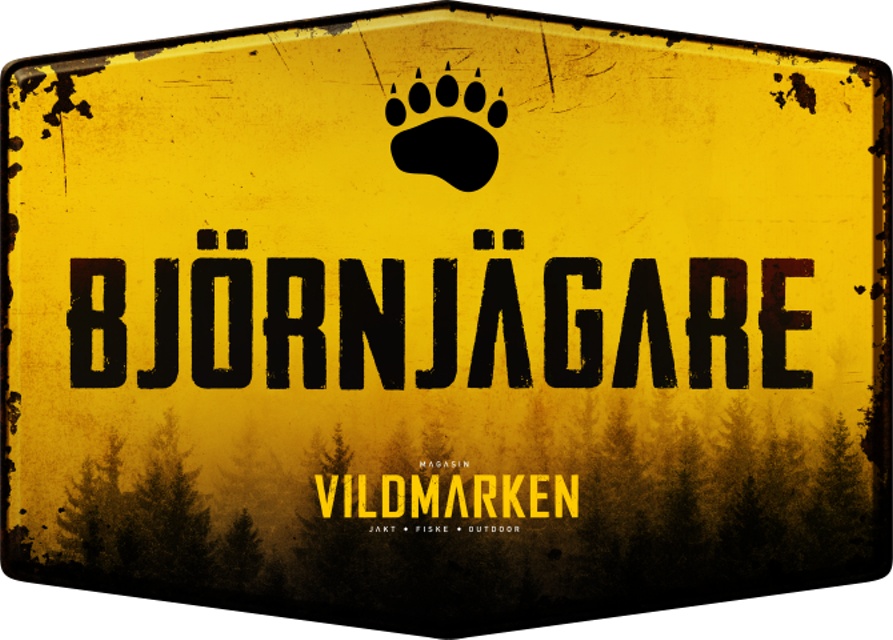 Vildmarken  Dekal for bjørnejeger