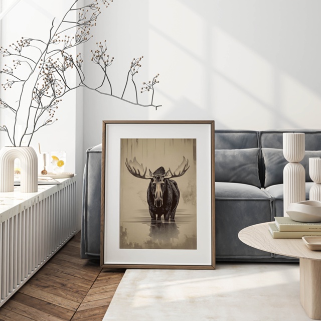 Älgmöte poster