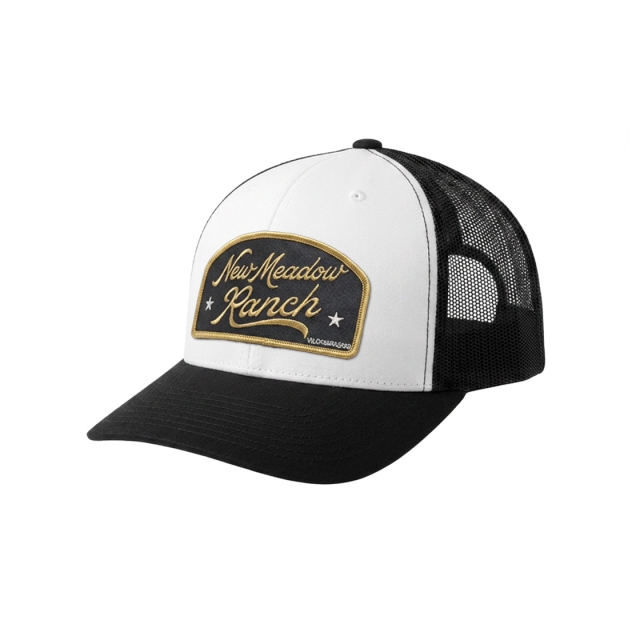 New Meadow Ranch Classic Snapback Black/White