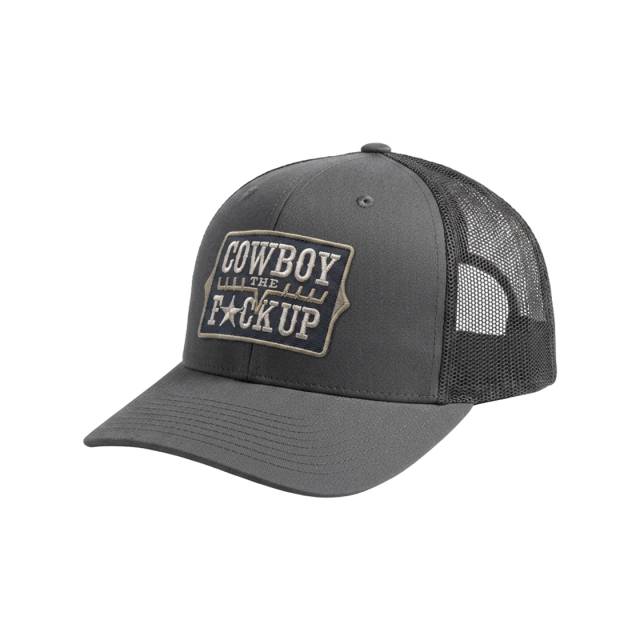Cowboy the f*ck up Classic Snapback Grey