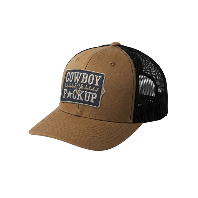 Cowboy the f*ck up Classic Snapback Brown