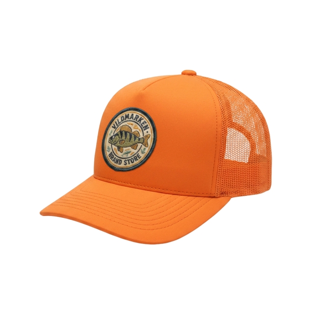 Round Perch Classic Snapback Orange