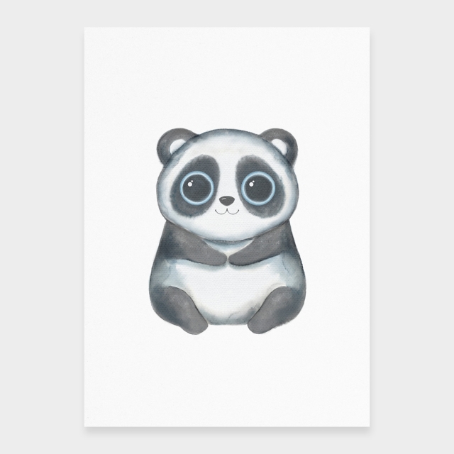Panda kawaii-stil