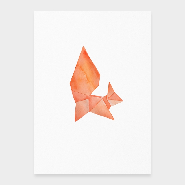 Ekkorre origami-stil